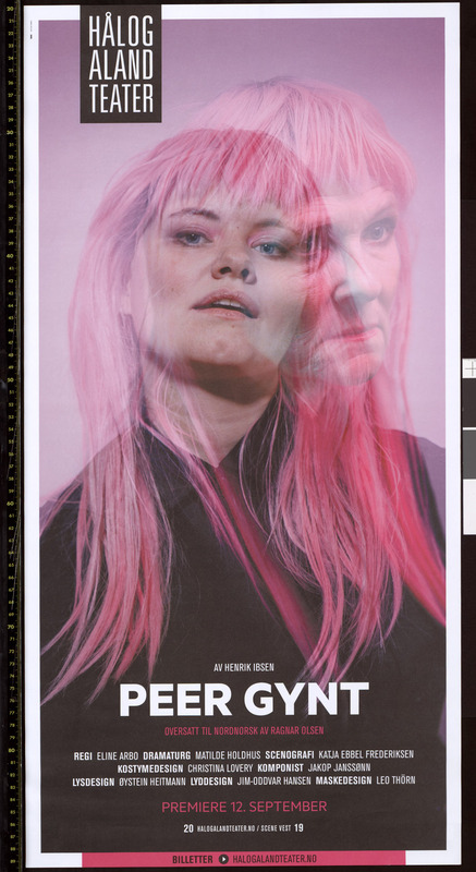 Plakat for Hålogaland Teaters produksjon Peer Gynt (2019)