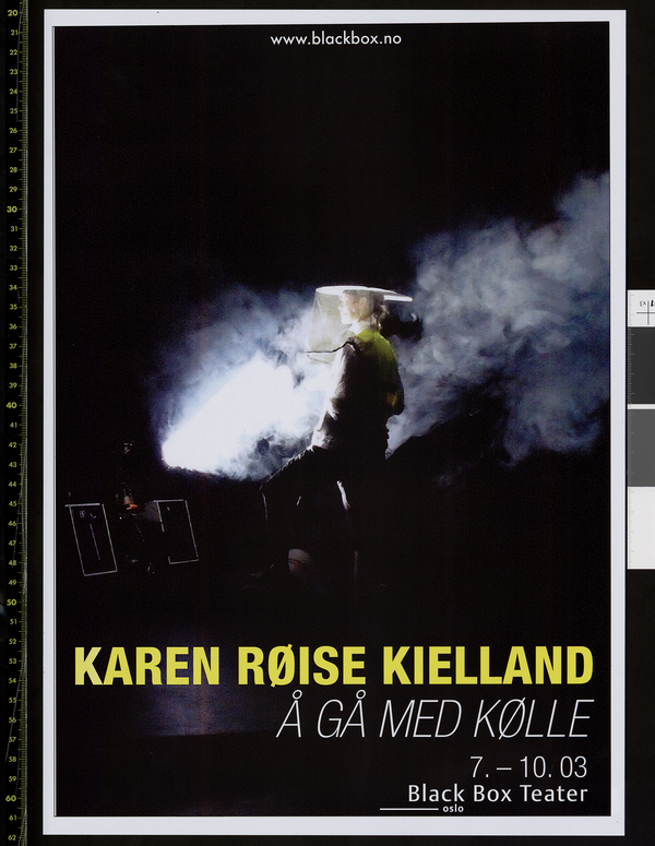 Plakat for Blood for Roses' produksjon Å gå med Kølle (2013).