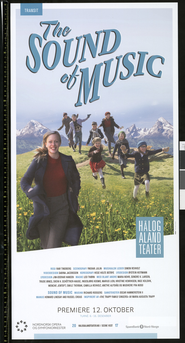 Poster for The Arctic Theatre's production The Sound of Music (2017)